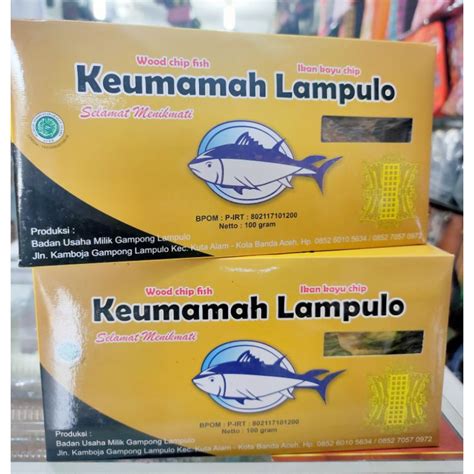 Jual Ikan Kayu Keumamah Khas Aceh Lampulo Gr Shopee Indonesia