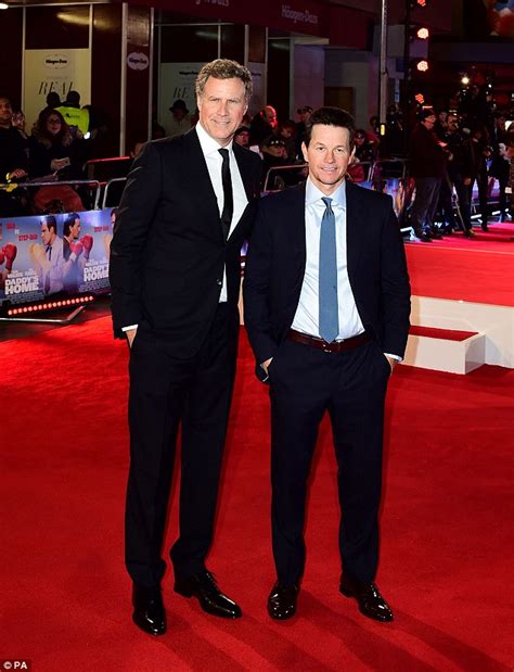 Mark Wahlberg And Will Ferrell Suit Up For London Premiere Of Daddy S