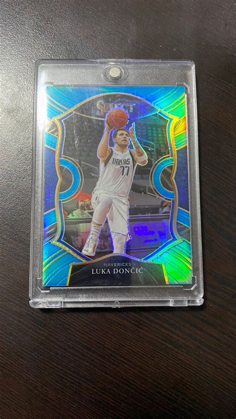 Luka Doncic Select Light Blue Concourse On Carousell