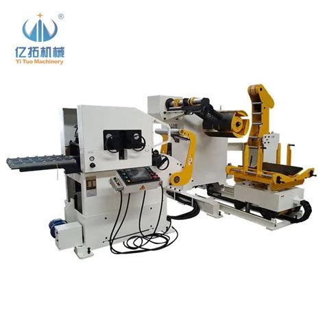 High Efficiency Nc Servo Decoiler Flattening Feeder Machine For Steel