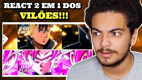 REAGINDO AO Rap Do Goku Black DBS Flash Beats E Rap Desabafo 10