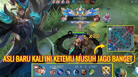 BARU KALI INI GUA KETEMU MUSUH SEJAGO INI WOYYY ZILONG BEST BUILD