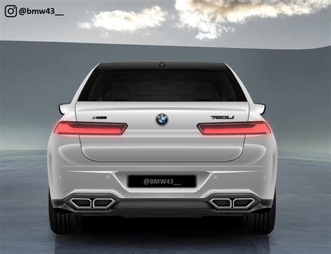 2023 Bmw 7 Series Rear End Gets A New Rendering