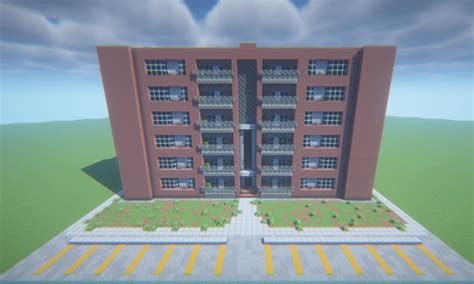 Minecraft Brick Apartment