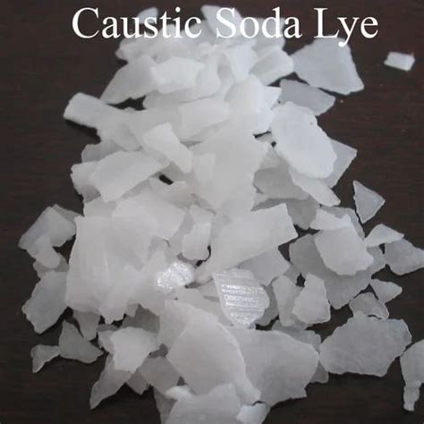 White Caustic Soda Lye Packing Size Kg Grade Standard