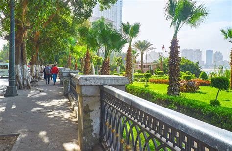 Corniche Embankment Cairo Egypt Editorial Stock Photo Image Of