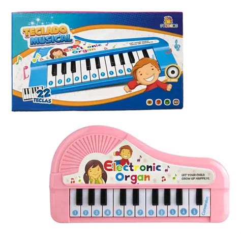 Teclado Piano Musical Bebê Brinquedo Infantil Divertido MercadoLivre