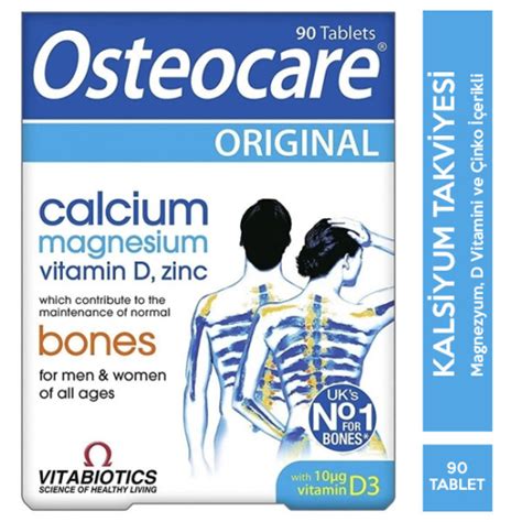 Vitabiotics Osteocare Original 90 Tablet Nar Ecza