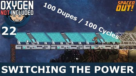 SWITCHING THE POWER Ep 22 Oxygen Not Included 100 Dupes 100