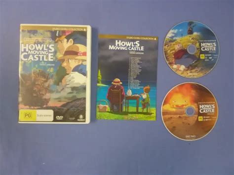 Studio Ghibli Dvd Lot Howl S Moving Castle Grave Of The Fireflies