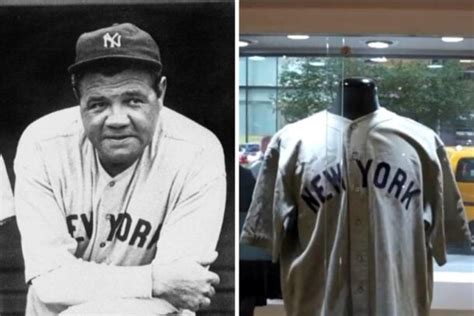 Babe Ruth Jersey Breaks All Time Auction Record Fetches M