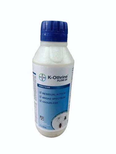 Liquid Bayer K Othrine Flow 25 Insecticide 1 Litre Deltamethrin 2 5