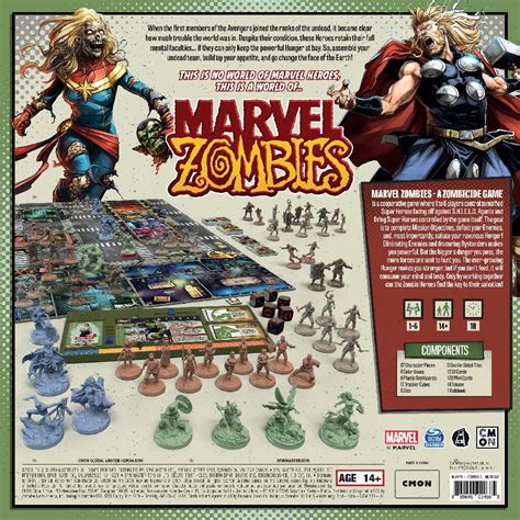 Marvel Zombies Core Box Battlefield Bangkok