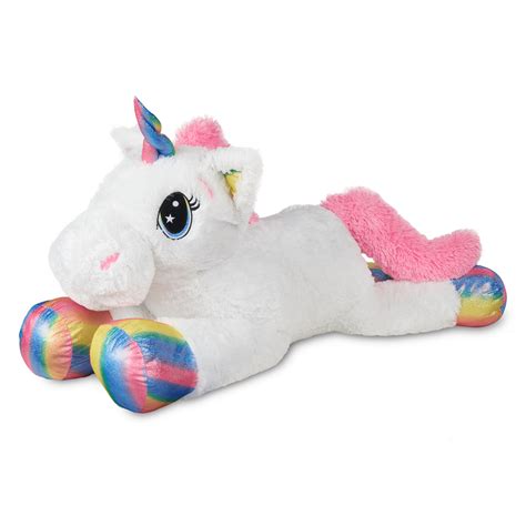 Fluffy Unicorn Stuffed Animal