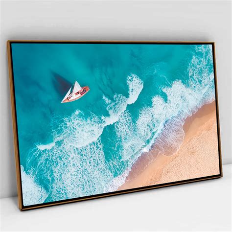 Quadro Decorativo Praia Em Tela Canvas Parcelado S Juros TaColado