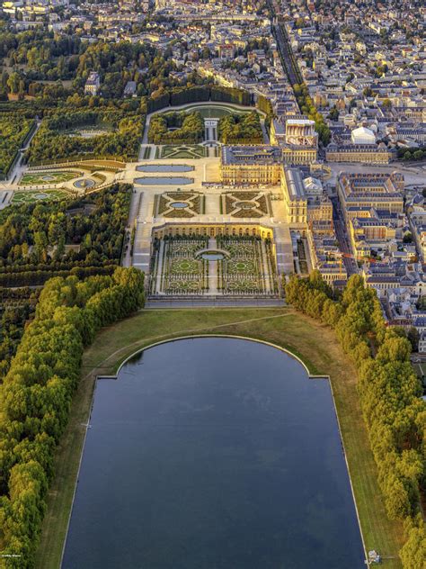 Los Jardines Del Palacio De Versalles Desde El Aire En Fotograf As