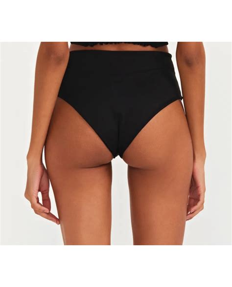 Bikini Bottoms Bottom Paula Duplo Preto Brand Triya