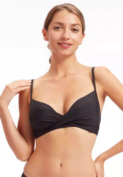 Buy Sunseeker Sunseeker Core Solid B C Cup Bikini Top Online Zalora Philippines
