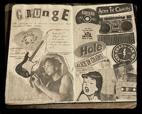 Pin by kkie on kolaże Magazine collage Grunge scrapbook Scrapbook