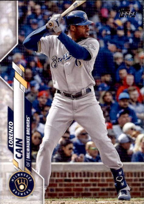 Lorenzo Cain 2020 Topps Series 2 Card 471 EBay