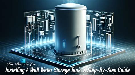 Installing A Well Water Storage Tank A Step By Step Guide The