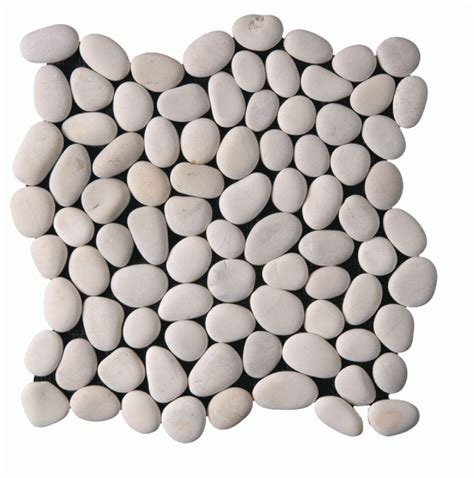 Pebbles Natural Cream Pebbles Sliced Pebbles Natural Stone