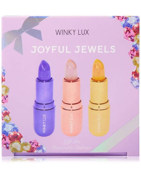 Winky Lux Joyful Jewels Lip Balm Gift Set - Macy's
