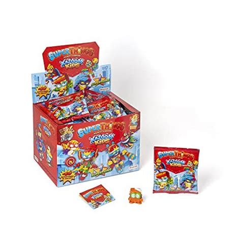 Superthings Kazoom Kids Box Of 50 X One Packs With Figures From The