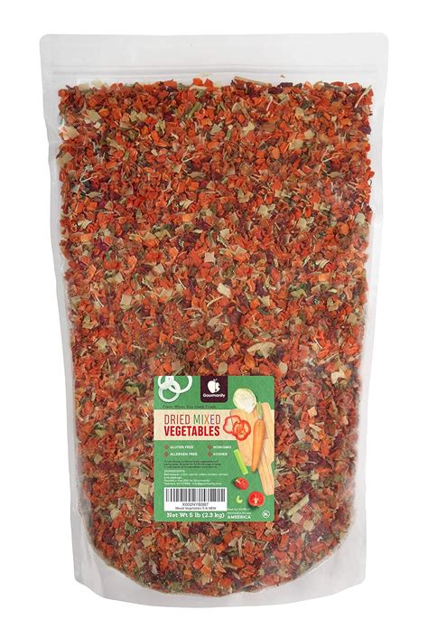 Amazon Gourmanity Lb Dehydrated Mixed Vegetables Dried