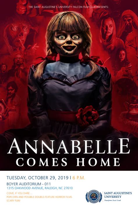 Annabelle-Movie-Poster - Saint Augustine's University