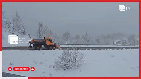 Borë në zonat malore Temperaturat arrijnë deri në 8 gradë RTSH