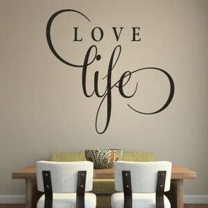 Love Life ,wall Decal - Etsy