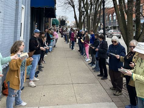 Book Brigade Passed Books Down Main Street, Chelsea as Serendipity