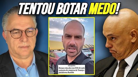 DUDU TENTA INTIMIDAR MORAES VAI COLAR YouTube