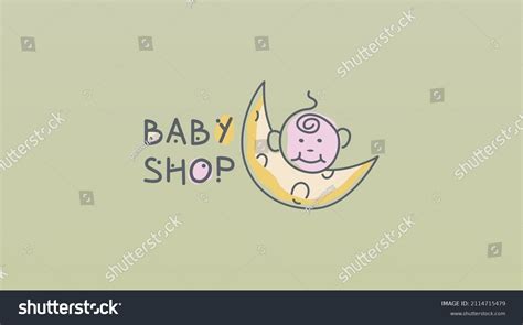 Baby Shop Logo Design Concept Template Stock Vector (Royalty Free ...