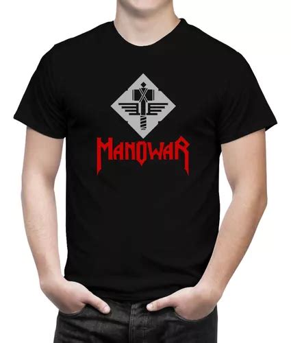 Camiseta Masculina Banda Manowar Heavy Metal Musica Rock 3