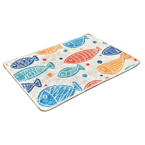 Tapis De Bain En Forme De Poisson Color Leroy Merlin