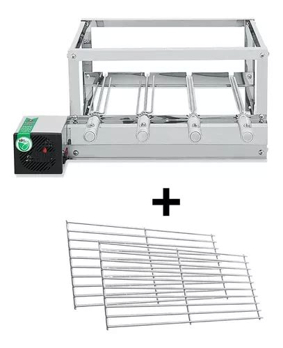 Churrasqueira Grill Gira Artinox Eco Espetos Modulares