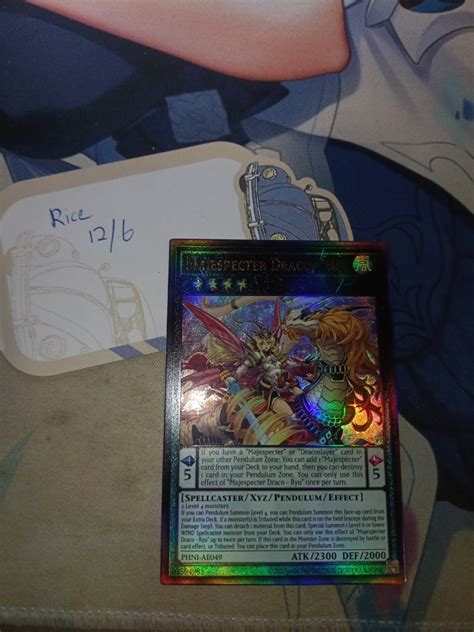 Yu Gi Oh Majespecter Draco Ryu Ultimate Rare PHNI AE049 Hobbies