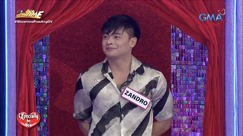 It S Showtime Pick Up Line Ni Zandro Para Kay Vhecka Sa EXpecially For