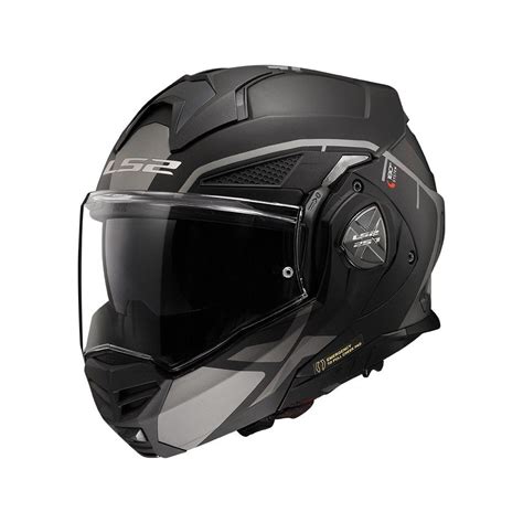 Ls Ff Advant X Spectrum Modular Helmet Moto Scooter Matt Titanium