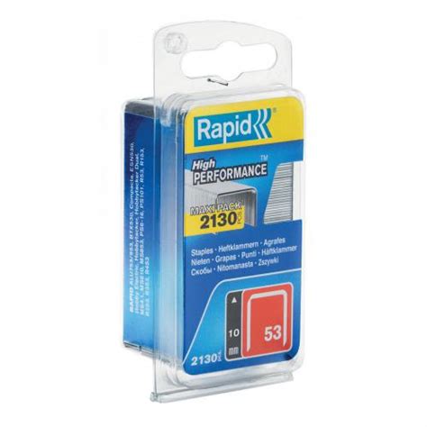 Rapid No 53 Finewire Staple 10 Mm 5000743 Acco5000743 Staples