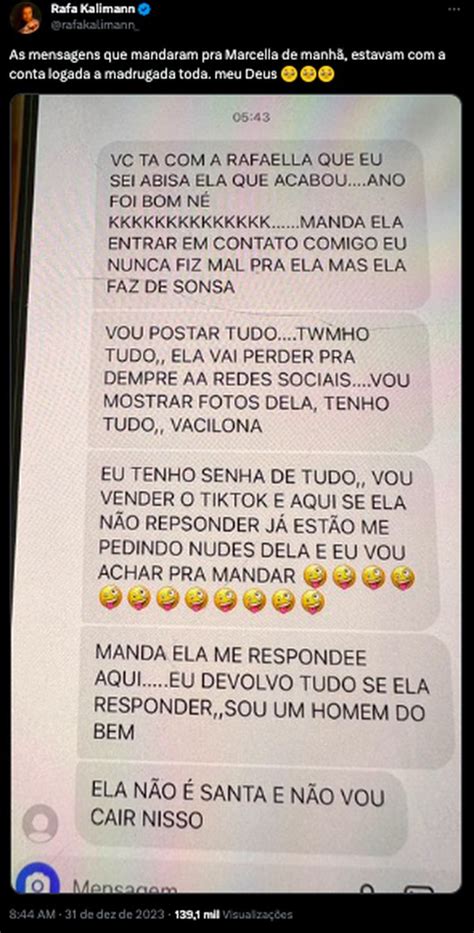 Rafa Kalimann Tem Instagram Hackeado E Faz Apelo Ao Recuperar A Conta