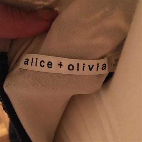 Stunning ALICE And OLIVIA Dress Black With Nude Depop