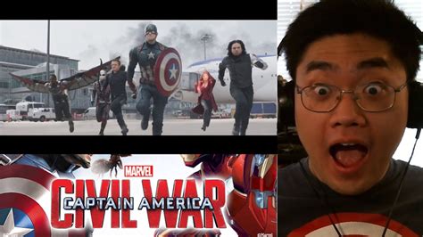 Captain America Civil War Trailer 2 Reaction YouTube