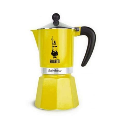 Moka Rainbow Amarillo Bialetti Ruffo Cafe