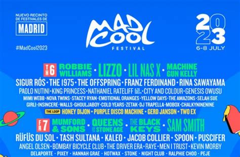 Mad Cool Cierra Su Cartel De 2023 El Enano Rabioso Magazine