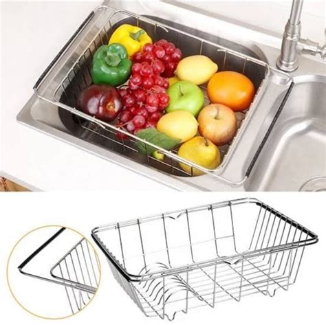 Jual Wire Basket Tirisan Piring Rak Piring Stainless Rak Dapur