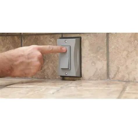 Weatherproof Outdoor Light Switch Cover 3 Gang Waterproof Gray