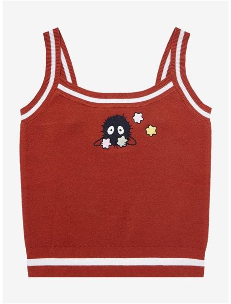 Studio Ghibli Spirited Away Soot Sprite Women S Knit Tank Boxlunch